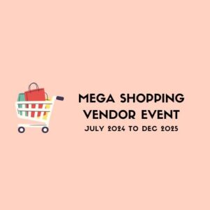 Online MEGA SHOPPING Vendor Event 2024-2025